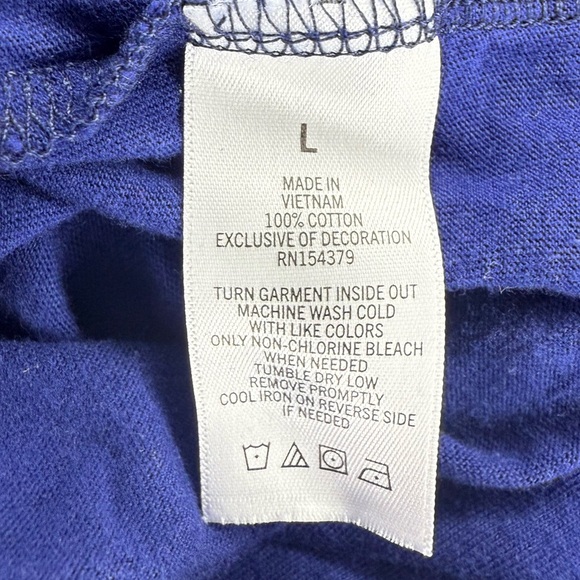 Aéropostale Graphic T-Shirt Size L - Blue "87 Est." Logo - Picture 7 of 7